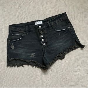 Free People Denim Shorts Size 25